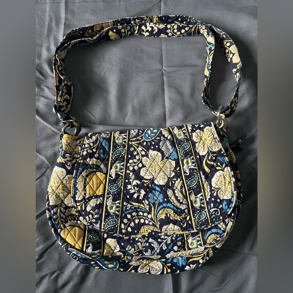 Vera Bradley Crossbody Purse with Hidden Elephants in Pattern!